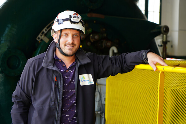 Florian Cazenave, nouveau chef de groupement  des usines SHEM en vallée des Gaves